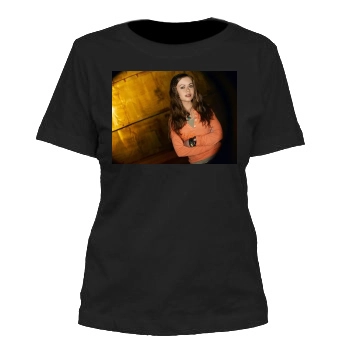 Alexis Dziena Women's Cut T-Shirt