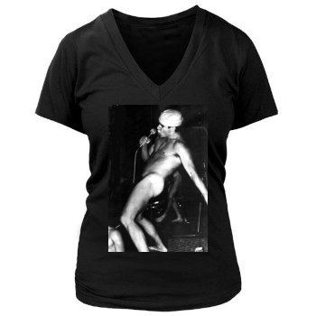 Anthony Kiedis Women's Deep V-Neck TShirt