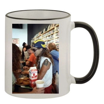 Anthony Kiedis 11oz Colored Rim & Handle Mug