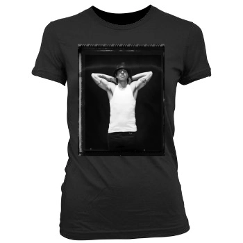 Anthony Kiedis Women's Junior Cut Crewneck T-Shirt