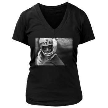 Anthony Kiedis Women's Deep V-Neck TShirt