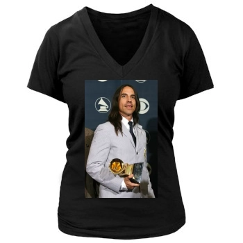 Anthony Kiedis Women's Deep V-Neck TShirt