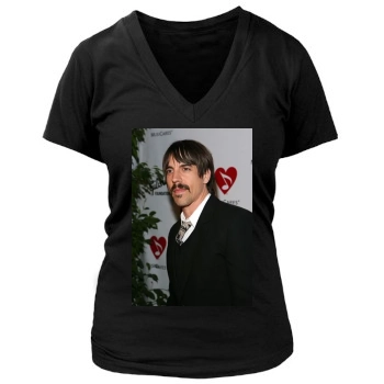 Anthony Kiedis Women's Deep V-Neck TShirt