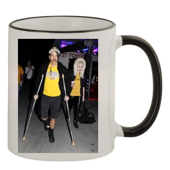 Anthony Kiedis 11oz Colored Rim & Handle Mug