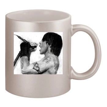 Anthony Kiedis 11oz Metallic Silver Mug