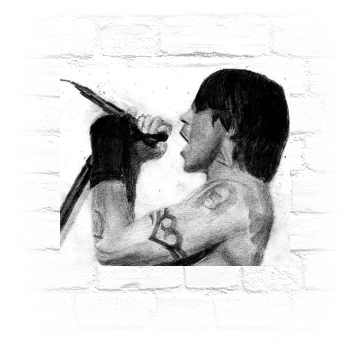 Anthony Kiedis Metal Wall Art