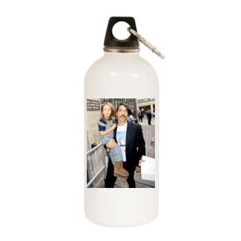 Anthony Kiedis White Water Bottle With Carabiner