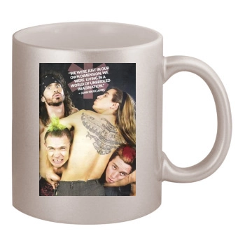 Anthony Kiedis 11oz Metallic Silver Mug