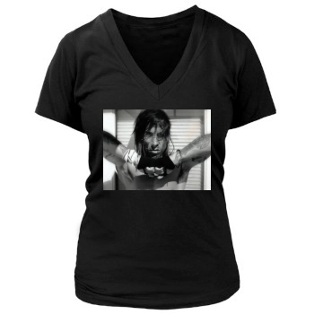 Anthony Kiedis Women's Deep V-Neck TShirt