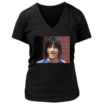 Anthony Kiedis Women's Deep V-Neck TShirt