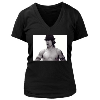 Anthony Kiedis Women's Deep V-Neck TShirt