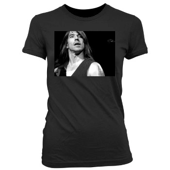 Anthony Kiedis Women's Junior Cut Crewneck T-Shirt