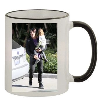 Anthony Kiedis 11oz Colored Rim & Handle Mug