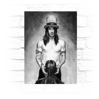 Anthony Kiedis Metal Wall Art