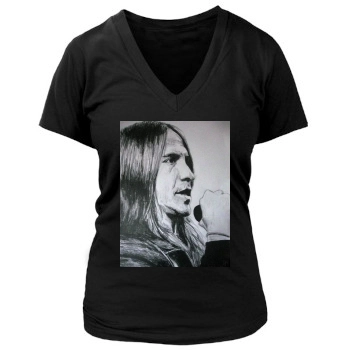 Anthony Kiedis Women's Deep V-Neck TShirt