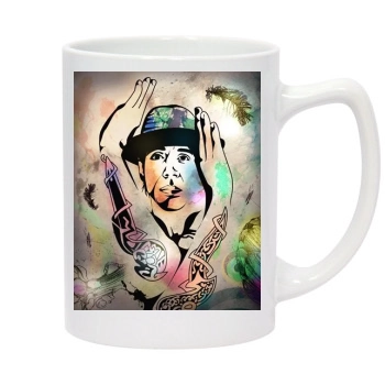 Anthony Kiedis 14oz White Statesman Mug