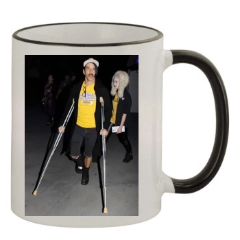 Anthony Kiedis 11oz Colored Rim & Handle Mug