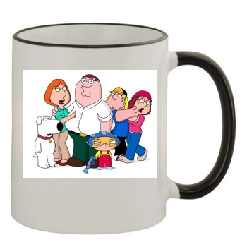 Family Guy 11oz Colored Rim & Handle Mug