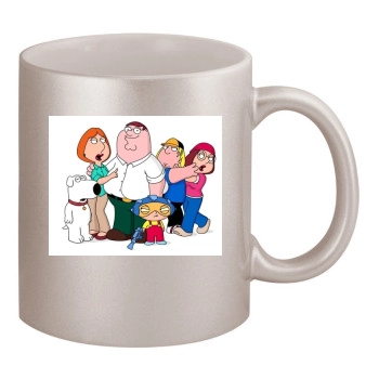 Family Guy 11oz Metallic Silver Mug