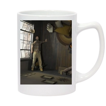 Flash Forward 14oz White Statesman Mug