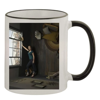 Flash Forward 11oz Colored Rim & Handle Mug