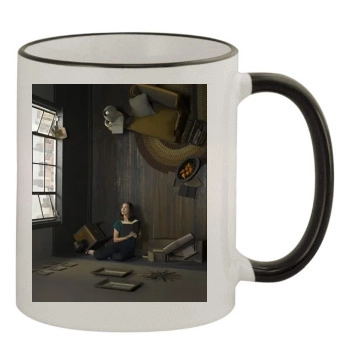 Flash Forward 11oz Colored Rim & Handle Mug