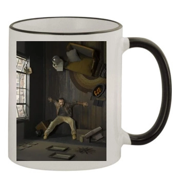 Flash Forward 11oz Colored Rim & Handle Mug