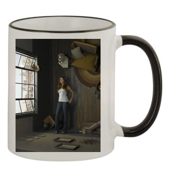 Flash Forward 11oz Colored Rim & Handle Mug