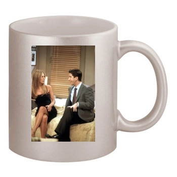 Friends 11oz Metallic Silver Mug