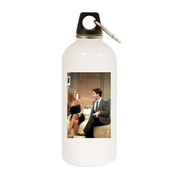 Friends White Water Bottle With Carabiner