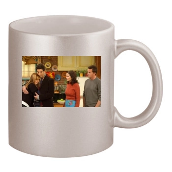 Friends 11oz Metallic Silver Mug