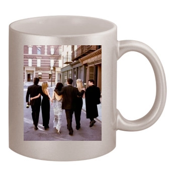 Friends 11oz Metallic Silver Mug