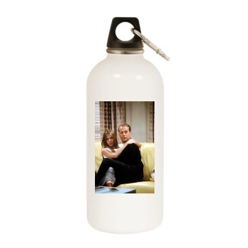 Friends White Water Bottle With Carabiner