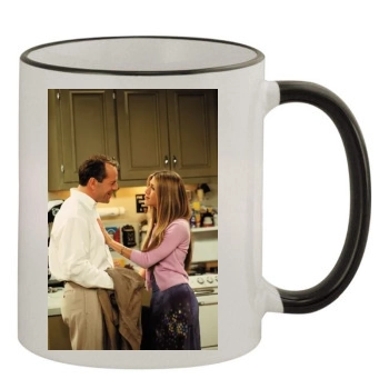 Friends 11oz Colored Rim & Handle Mug