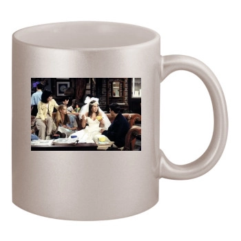 Friends 11oz Metallic Silver Mug