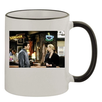 Friends 11oz Colored Rim & Handle Mug