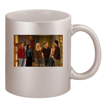 Friends 11oz Metallic Silver Mug