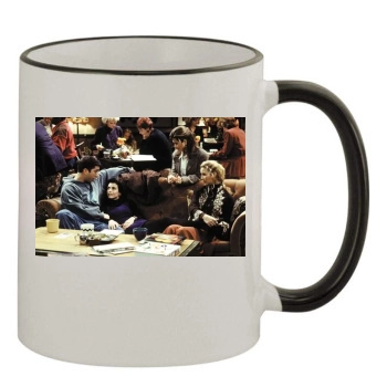 Friends 11oz Colored Rim & Handle Mug