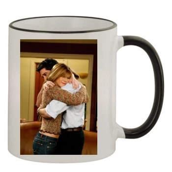 Friends 11oz Colored Rim & Handle Mug