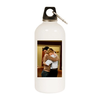 Friends White Water Bottle With Carabiner