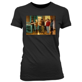 Friends Women's Junior Cut Crewneck T-Shirt