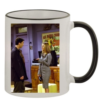 Friends 11oz Colored Rim & Handle Mug