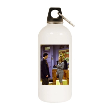 Friends White Water Bottle With Carabiner