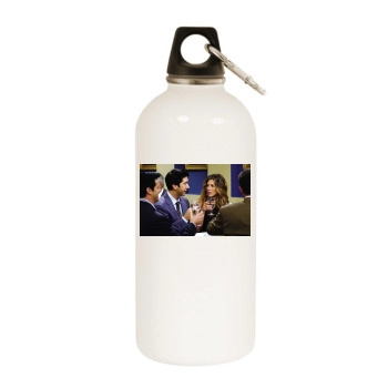 Friends White Water Bottle With Carabiner