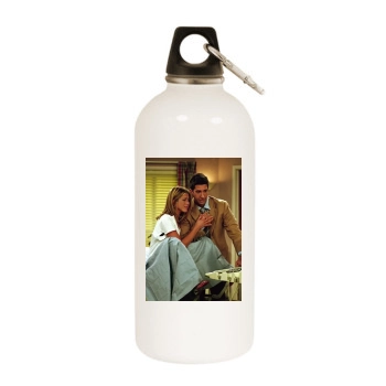 Friends White Water Bottle With Carabiner