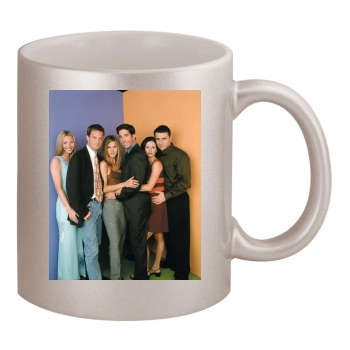 Friends 11oz Metallic Silver Mug