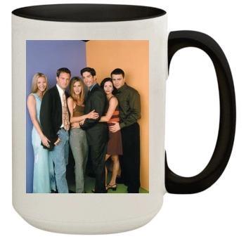 Friends 15oz Colored Inner & Handle Mug