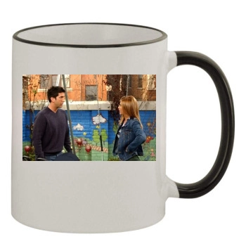 Friends 11oz Colored Rim & Handle Mug