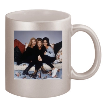 Friends 11oz Metallic Silver Mug