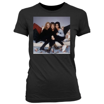 Friends Women's Junior Cut Crewneck T-Shirt